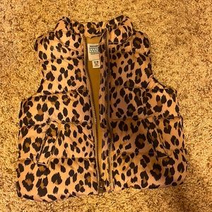 Leopard Old Navy Vest